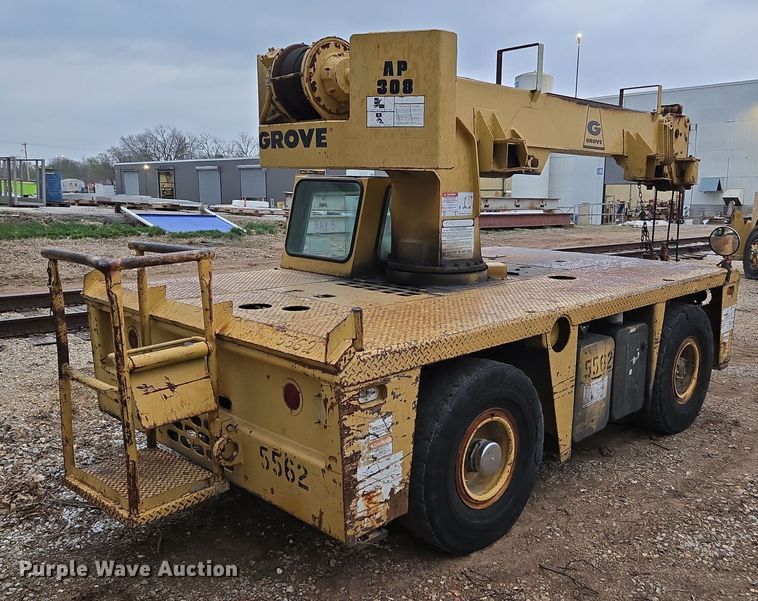 image for item DP6283 1990 Grove AP308 crane