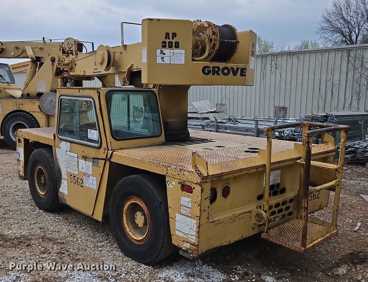 image for item DP6283 1990 Grove AP308 crane