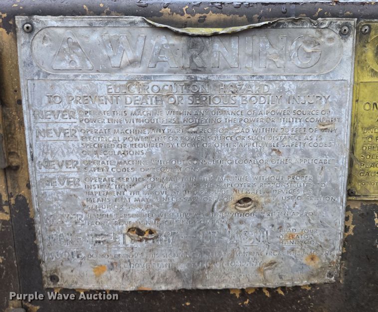 image for item DP6284 1990 Grove 1012 crane