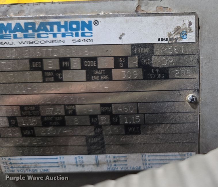 image for item DP6286 Ingersoll Rand T30 air compressor