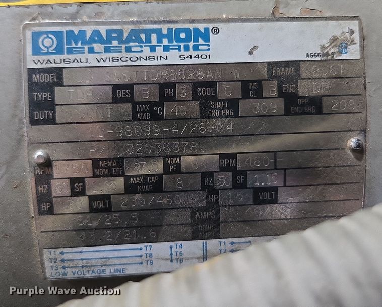 image for item DP6286 Ingersoll Rand T30 air compressor