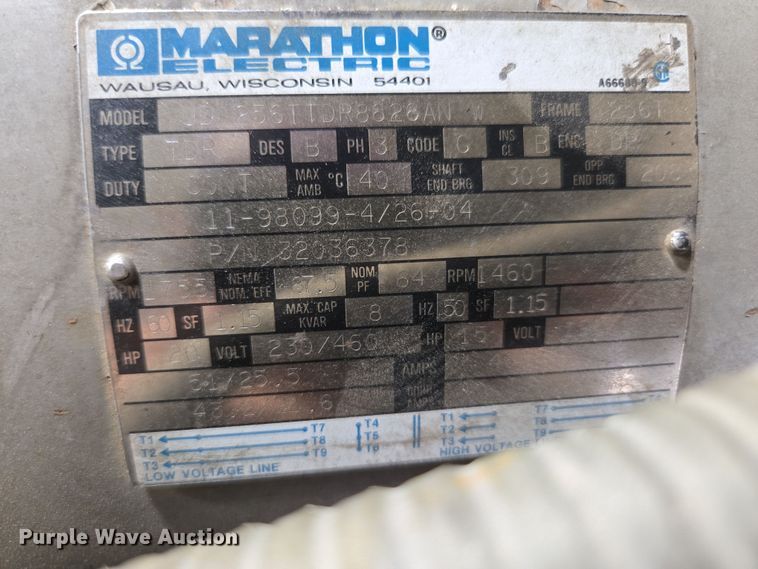 image for item DP6286 Ingersoll Rand T30 air compressor