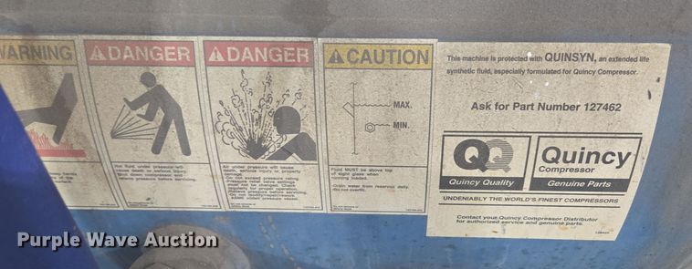 image for item DP6287 Quincy OMY75ACA31G air compressor