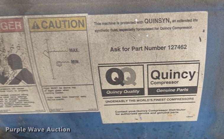 image for item DP6287 Quincy OMY75ACA31G air compressor