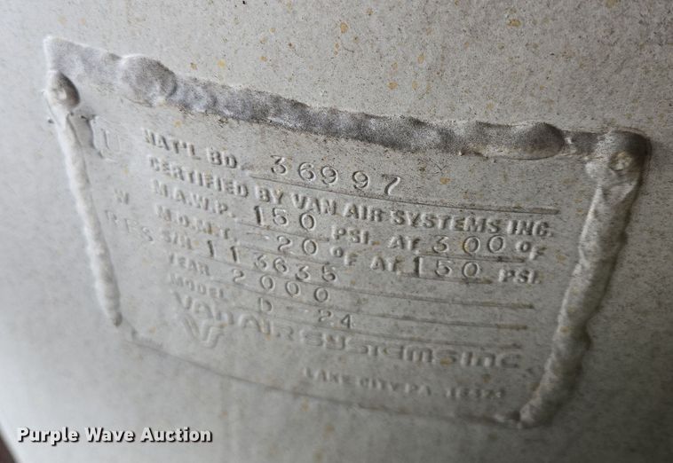 image for item DP6287 Quincy OMY75ACA31G air compressor