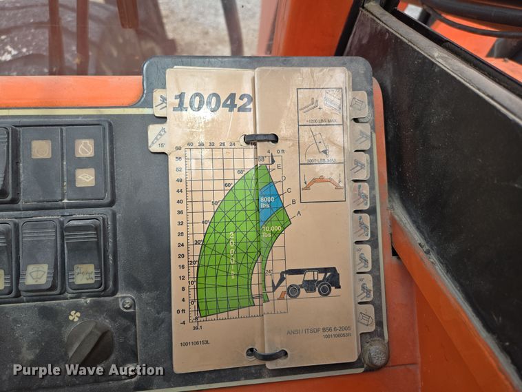 image for item DP6288 2009 Skytrak 10042 telehandler