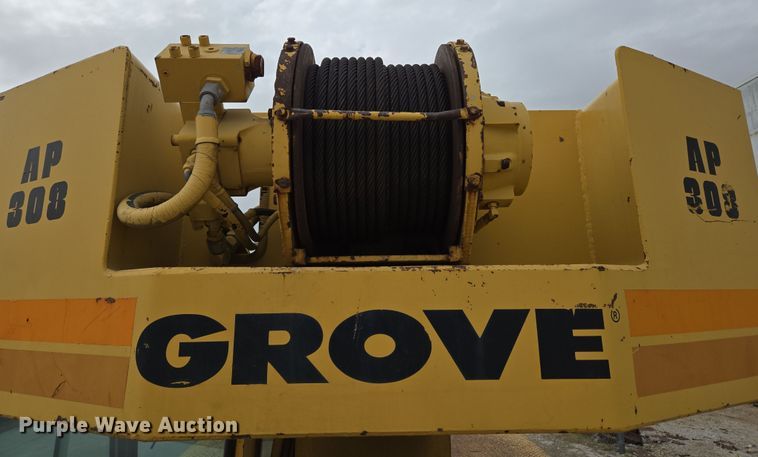 image for item DP6290 1990 Grove AP308 crane truck