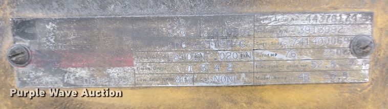 image for item DP6290 1990 Grove AP308 crane truck