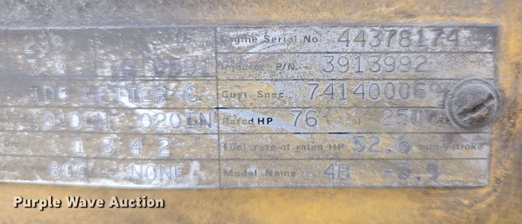 image for item DP6290 1990 Grove AP308 crane truck