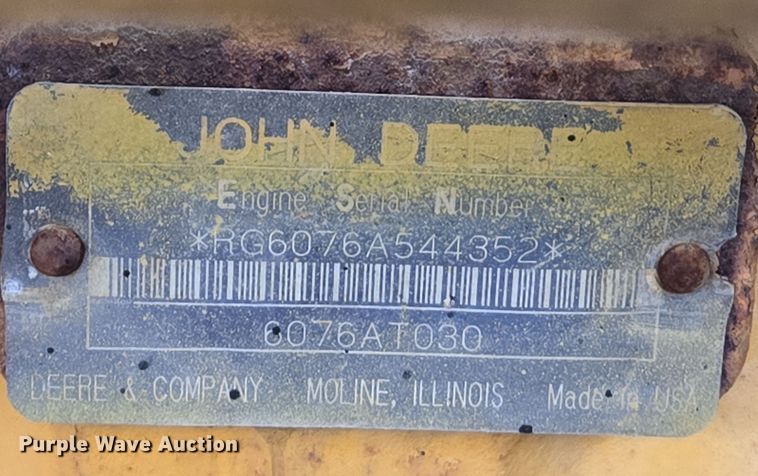 image for item DS5365 1995 John Deere 892E LC excavator