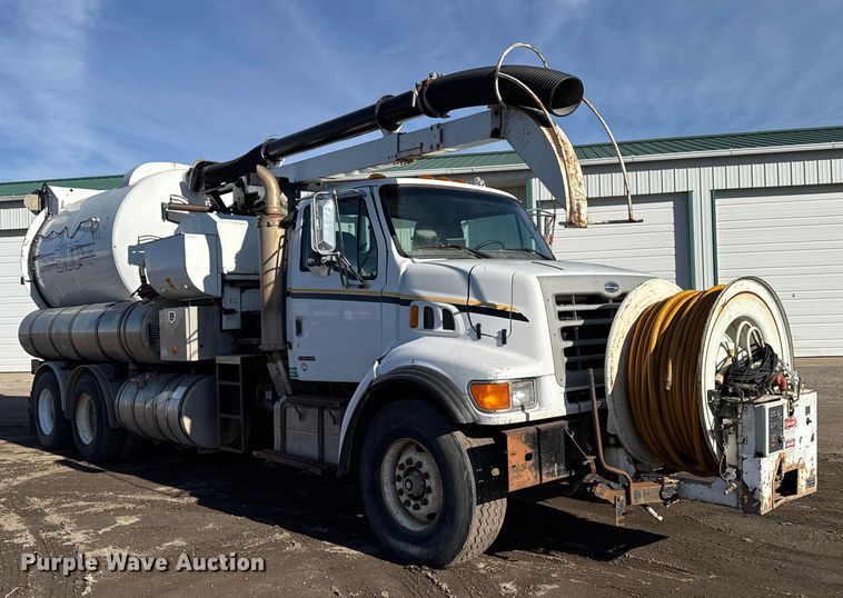 image for item DT0544 2001 Sterling 3126 sewer jetter truck