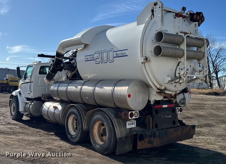 image for item DT0544 2001 Sterling 3126 sewer jetter truck