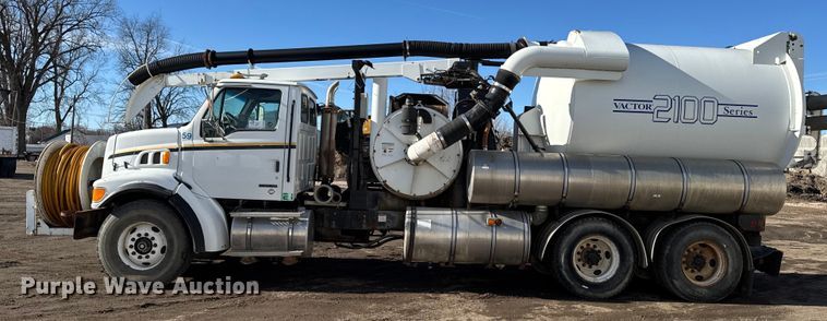 image for item DT0544 2001 Sterling 3126 sewer jetter truck