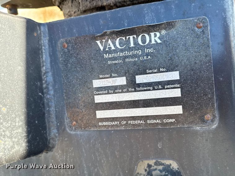 image for item DT0544 2001 Sterling 3126 sewer jetter truck