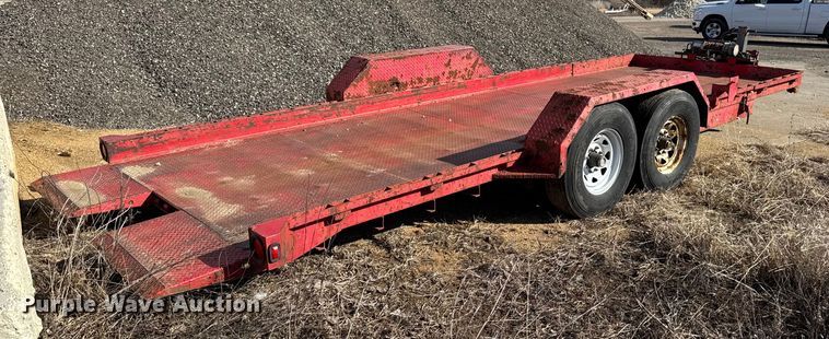 image for item DT0634 2007 Imperial tilt deck equipment trailer