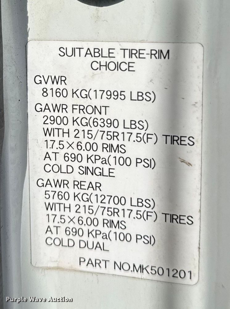 image for item DT0636 2007 Sterling Mitsubishi Fuso dump truck