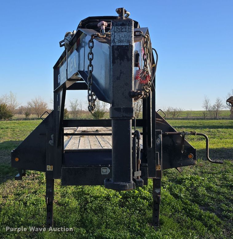 image for item DT6786 2018 Big Tex 22GN equipment trailer