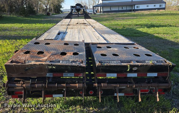 image for item DT6786 2018 Big Tex 22GN equipment trailer