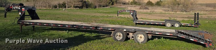 image for item DT6786 2018 Big Tex 22GN equipment trailer