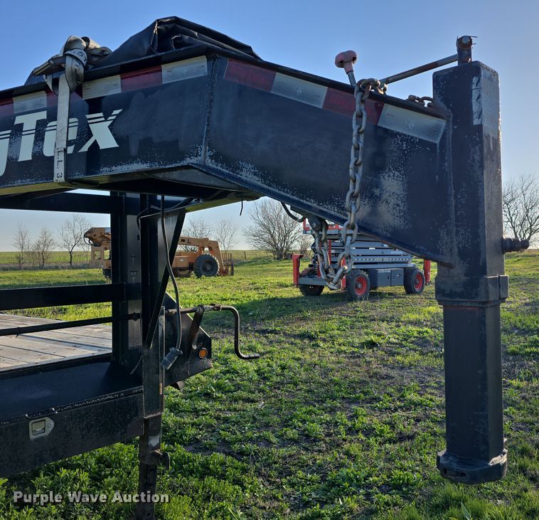 image for item DT6786 2018 Big Tex 22GN equipment trailer