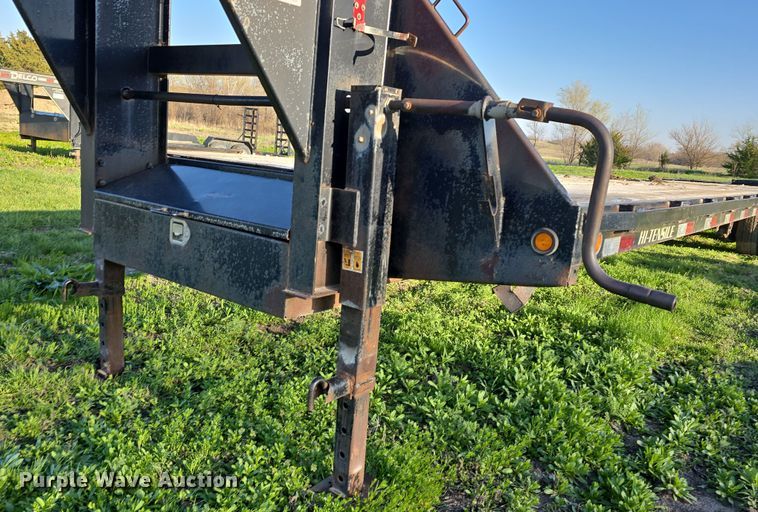 image for item DT6786 2018 Big Tex 22GN equipment trailer