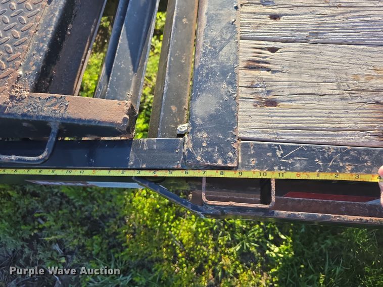 image for item DT6786 2018 Big Tex 22GN equipment trailer