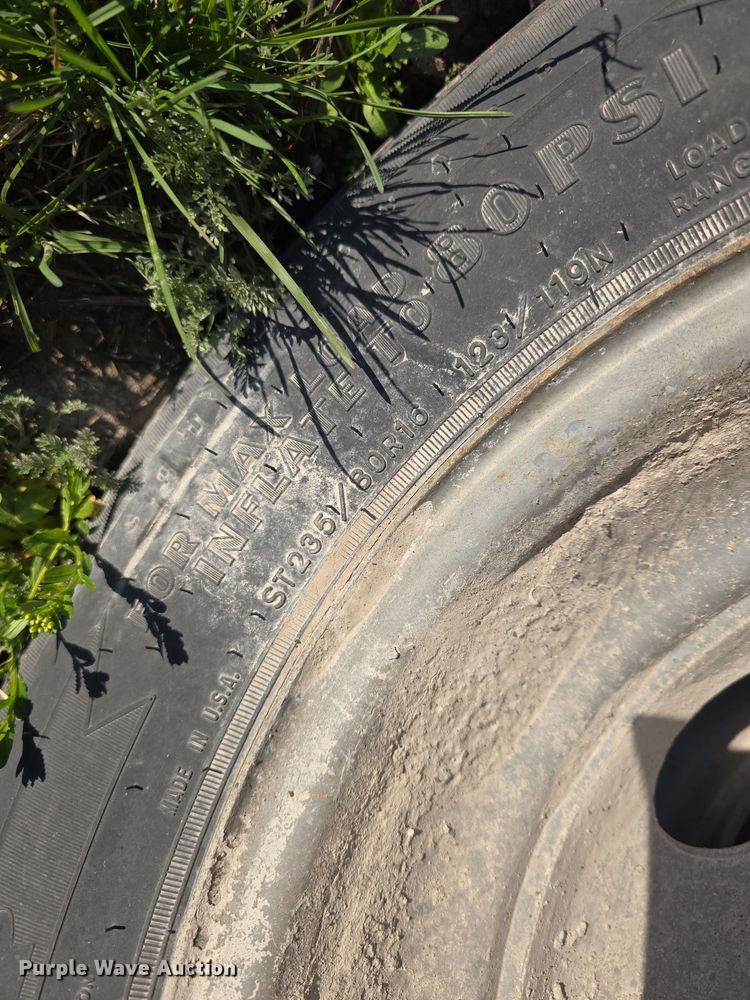 image for item DT6786 2018 Big Tex 22GN equipment trailer