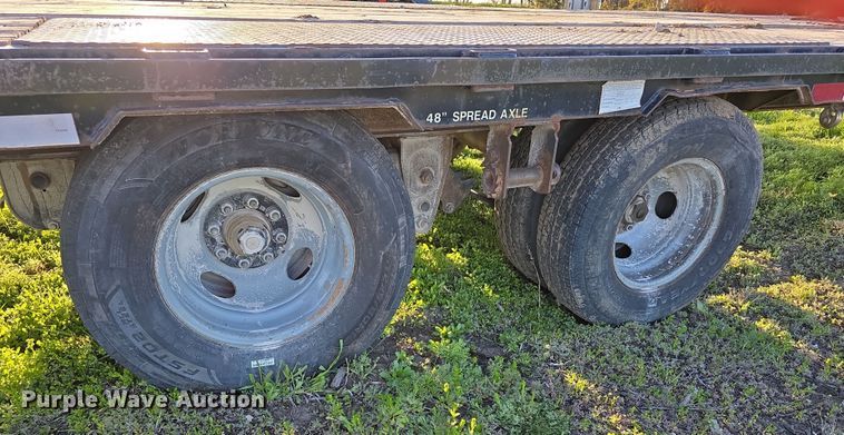 image for item DT6786 2018 Big Tex 22GN equipment trailer