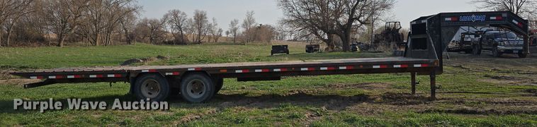 image for item DT6792 2015 Load Trail Load Max Low-Pro equipment trailer