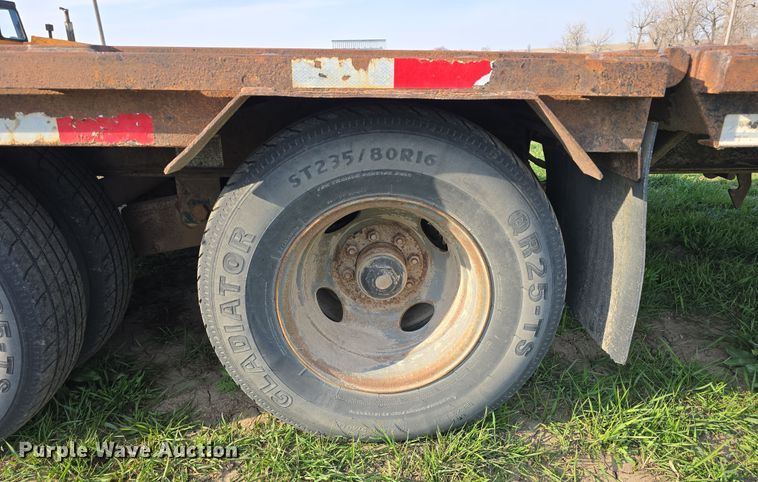 image for item DT6792 2015 Load Trail Load Max Low-Pro equipment trailer