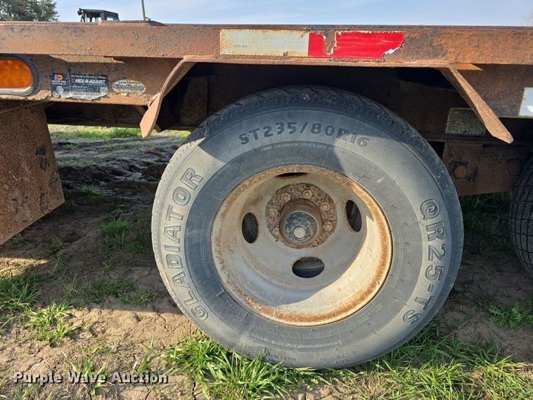 image for item DT6792 2015 Load Trail Load Max Low-Pro equipment trailer