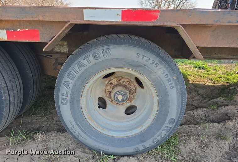 image for item DT6792 2015 Load Trail Load Max Low-Pro equipment trailer