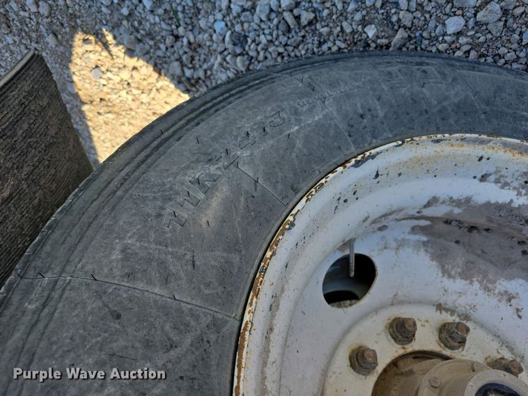 image for item DT6803 1998 Ranch Manufacturing Co. 21-42-3 bottom dump trailer