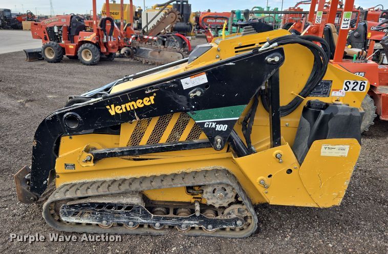 image for item DT7089 2018 Vermeer CTX100 compact utility loader
