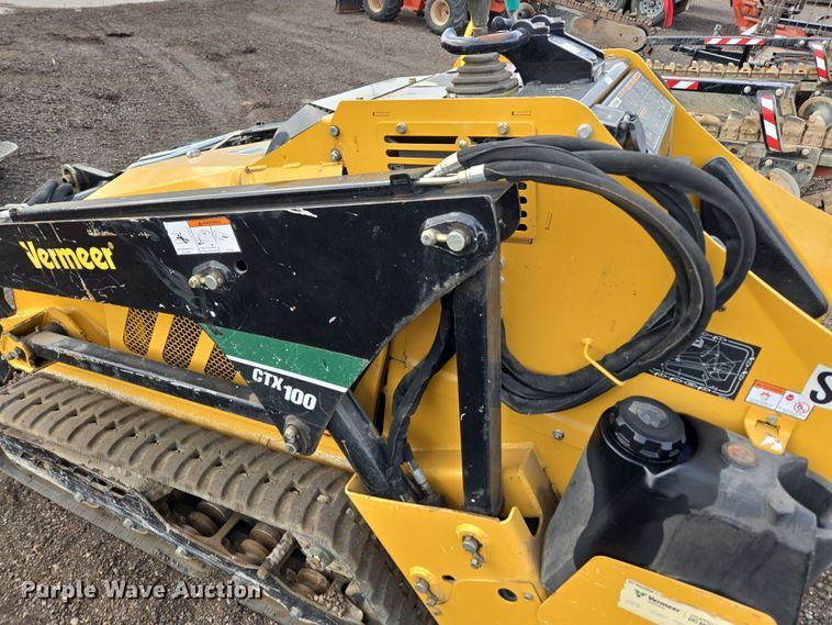 image for item DT7089 2018 Vermeer CTX100 compact utility loader
