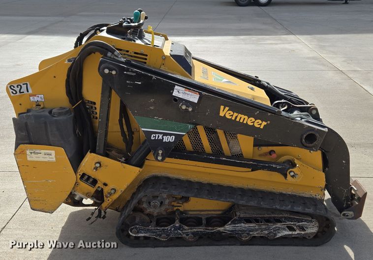 image for item DT7090 2018 Vermeer CTX100 compact utility loader