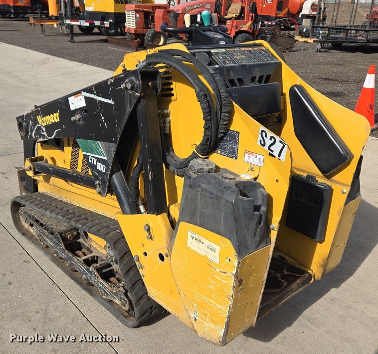 image for item DT7090 2018 Vermeer CTX100 compact utility loader