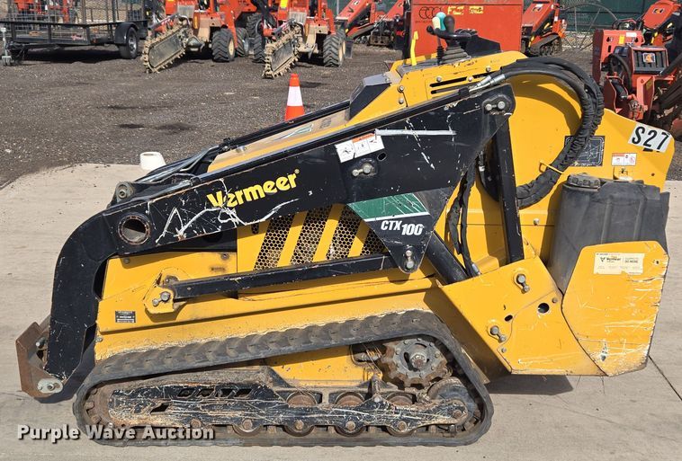 image for item DT7090 2018 Vermeer CTX100 compact utility loader