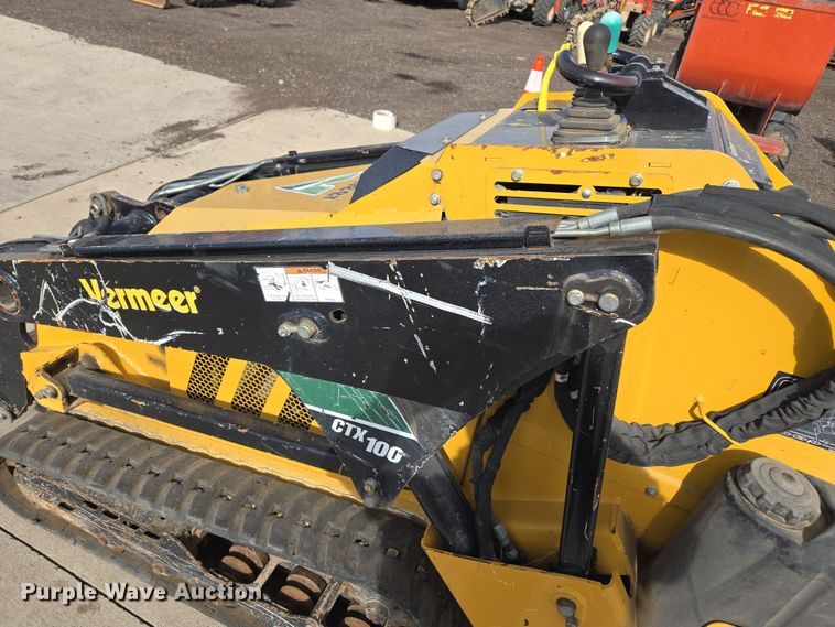 image for item DT7090 2018 Vermeer CTX100 compact utility loader