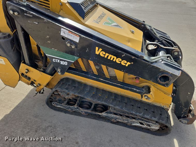 image for item DT7090 2018 Vermeer CTX100 compact utility loader