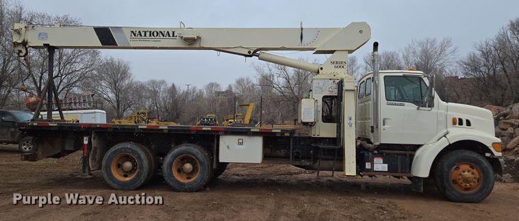 image for item DT7107 1997 Ford LT8501 Louisville crane truck