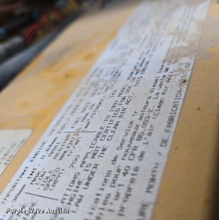 image for item DT7107 1997 Ford LT8501 Louisville crane truck