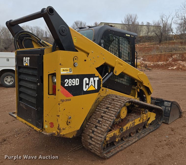 image for item DT7109 2015 Caterpillar 289D tracked skid steer loader