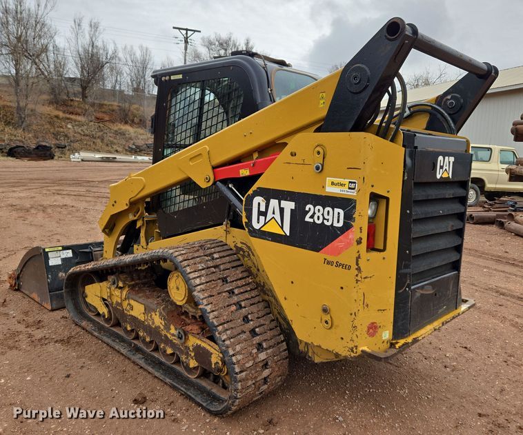 image for item DT7109 2015 Caterpillar 289D tracked skid steer loader
