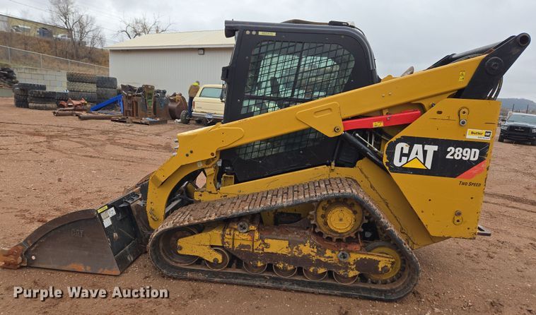 image for item DT7109 2015 Caterpillar 289D tracked skid steer loader