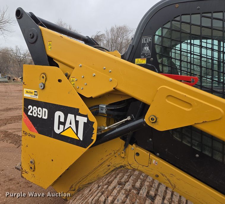 image for item DT7109 2015 Caterpillar 289D tracked skid steer loader