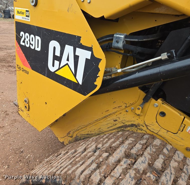 image for item DT7109 2015 Caterpillar 289D tracked skid steer loader