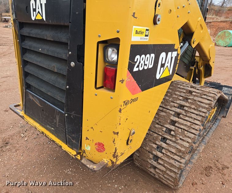 image for item DT7109 2015 Caterpillar 289D tracked skid steer loader