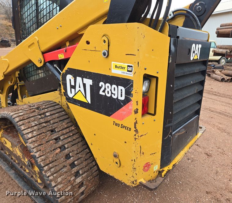 image for item DT7109 2015 Caterpillar 289D tracked skid steer loader