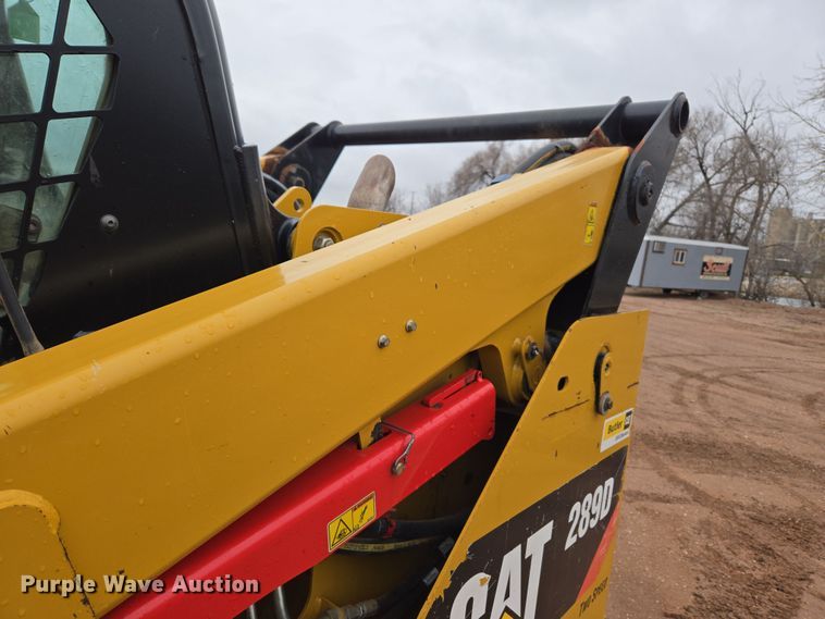 image for item DT7109 2015 Caterpillar 289D tracked skid steer loader